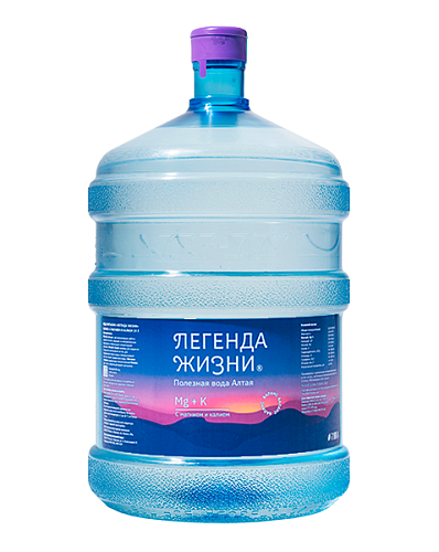 Вода с магнием и калием 19 л.